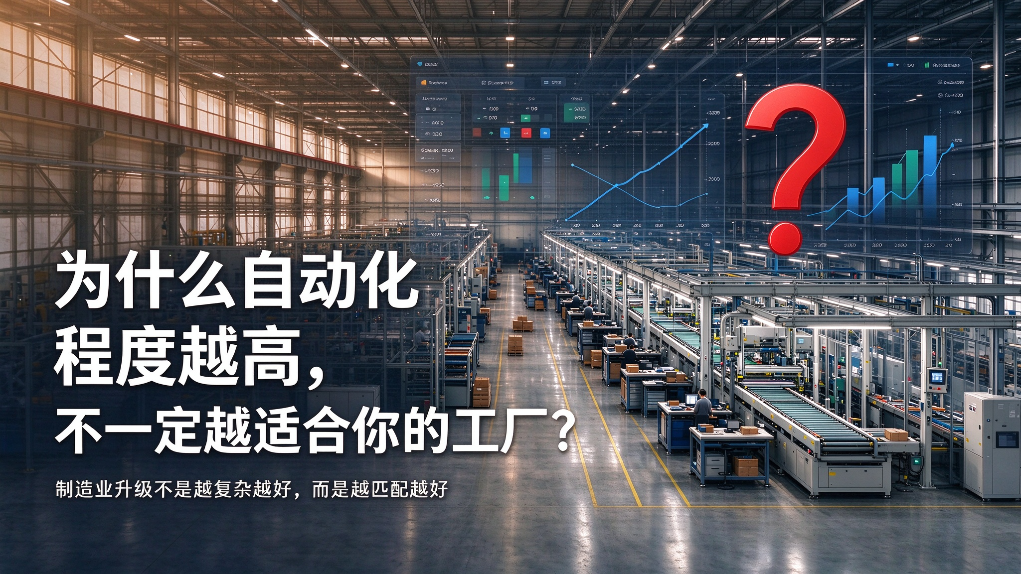 为什么自动化程度越高,不一定越适合你的工厂?